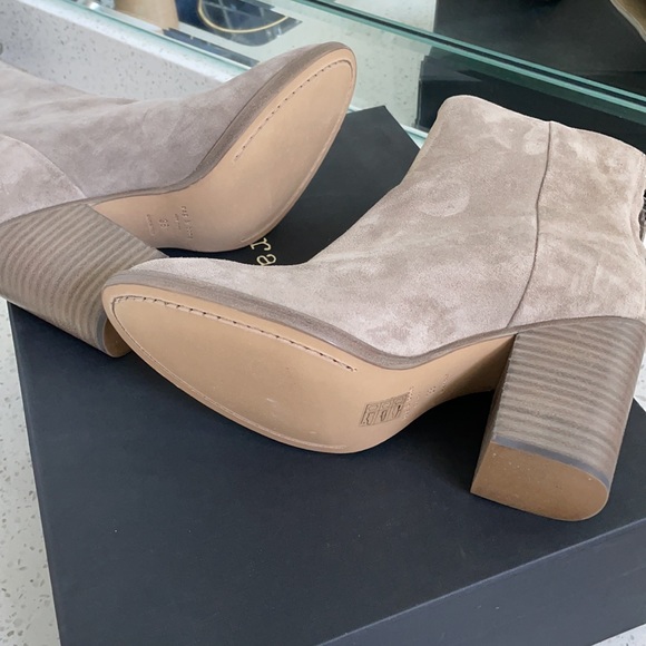 rag & bone Ashby Suede Ankle Boot 38 in Stone - Picture 5 of 6